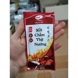 Xốt ướp thịt nướng Deli gói 70g, Thơm ngon chuẩn vị