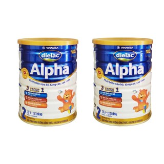 SỮA BỘT VINAMILK DIELAC ALPHA 2 - HỘP THIẾC 900G