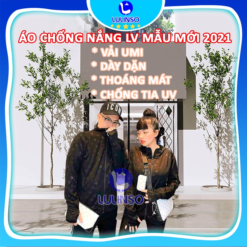 [MẪU MỚI 2021] Áo chống nắng nam L.V Chất vải UMI dày dặn thoáng mát Túi khóa kéo LULINSO