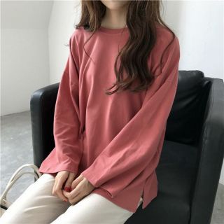 Áo Thun Tay Dài Trơn Basic Hàn Quốc