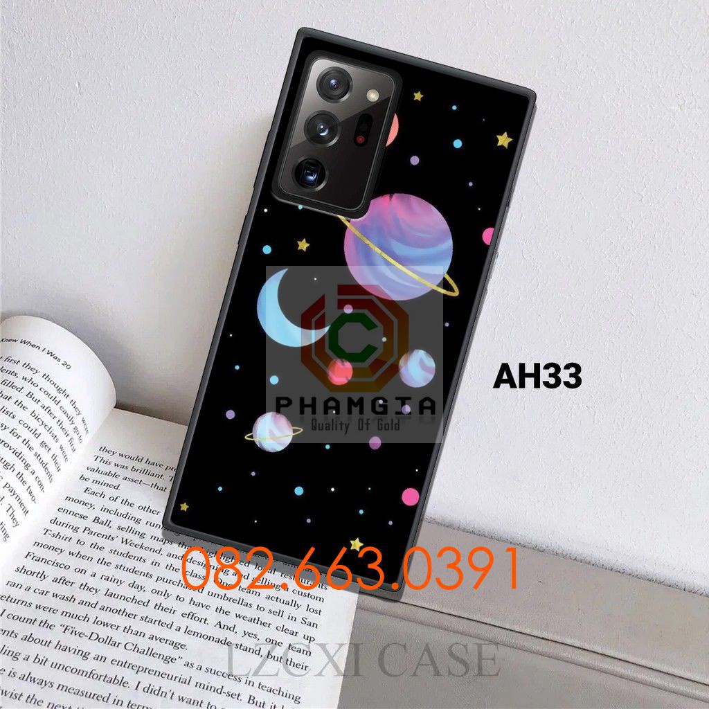 Ốp lưng Samsung Note 20 ép kính chống bể in hình đẹp (p2)