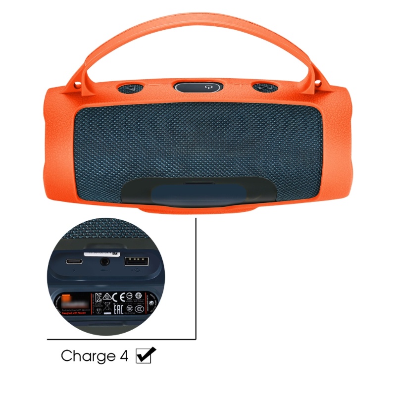 Bộ Hộp Đựng Bằng Silicone Cứng Cho Loa Bluetooth JBLCharge 4 JBLEssentia