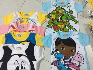 Áo thun be gái từ 6-15 kg