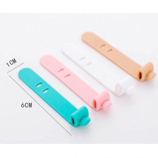 Combo 4 dây giữ tai nghe chống rối màu sắc hiện đại - PK121 - Doni86