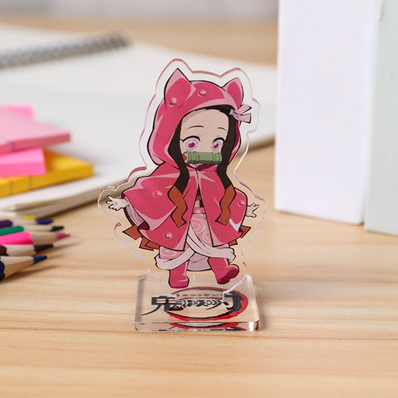 Mô hình nhân vật Demon Slayer trưng bày bằng nhựa 8cm