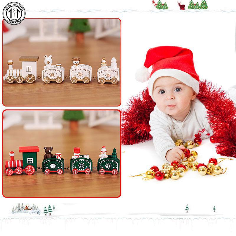 Xe lửa trang trí cây thông Noel