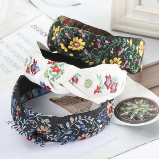 Băng Đô Thêu Hoa Phong Cách Cổ Điển