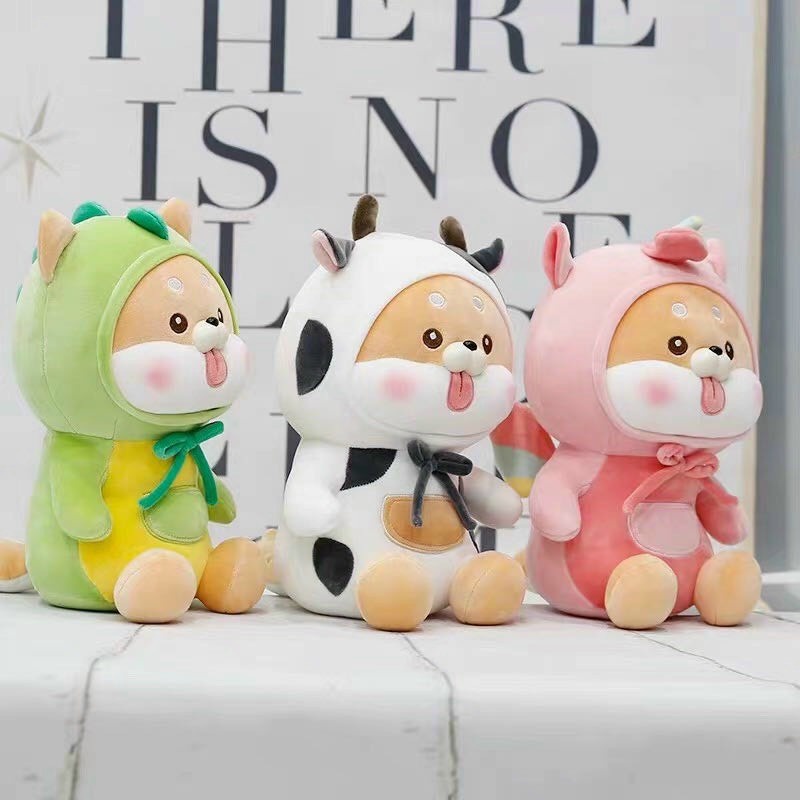 Thú Bông chó Siba đội lốt thú đáng yêu