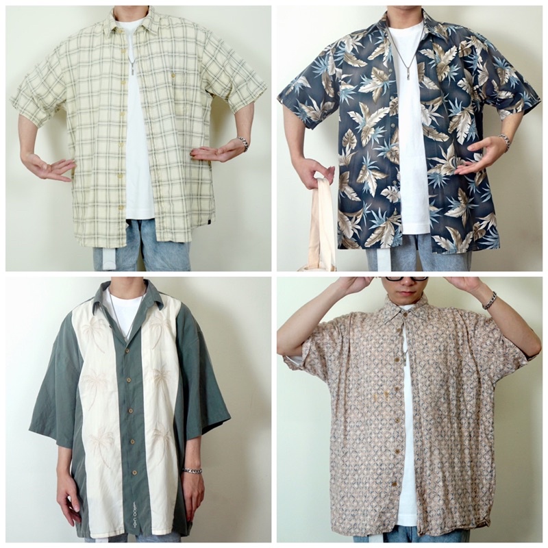 SƠ MI HAWAII 2HAND OVERSIZE UNISEX DÁNG THỤNG PHẦN 4