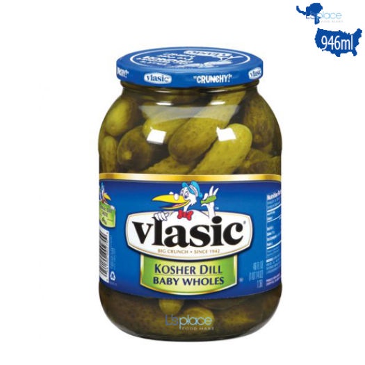 Dưa chuột Vlasic Kosher Dill Baby Wholes 1,36L