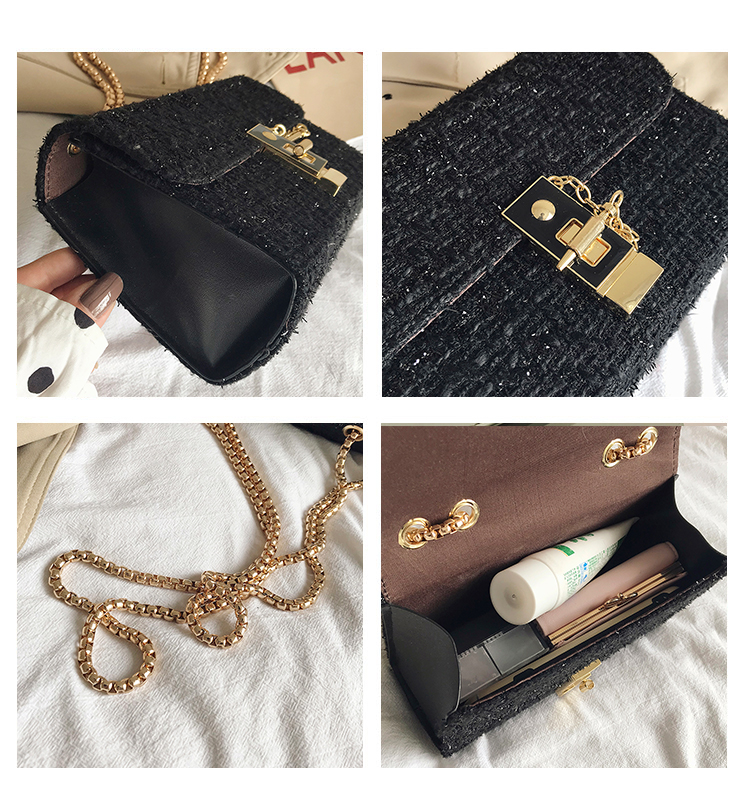 Internet celebrity CK bag limited Starry Sky French niche fashion sense bag crossbody WOMEN'S bag New 2019 Western style texture