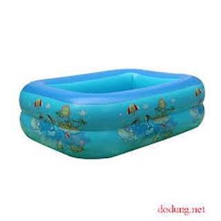 BỂ BƠI 2 TẦNG CHỮ NHẬT 1M2(TẶNG KÈM LỌ KEO VÀ MIẾNG VÁ)