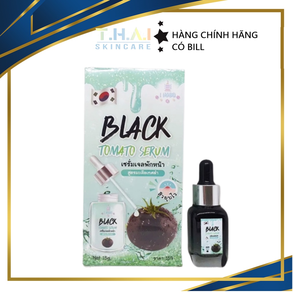 Serum mụn làm trắng mờ sẹo căng bóng da BLACK Tomato Serum
