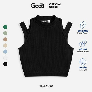 Áo Croptop Len Tăm Cut Out The Good/Tanktop Cutout