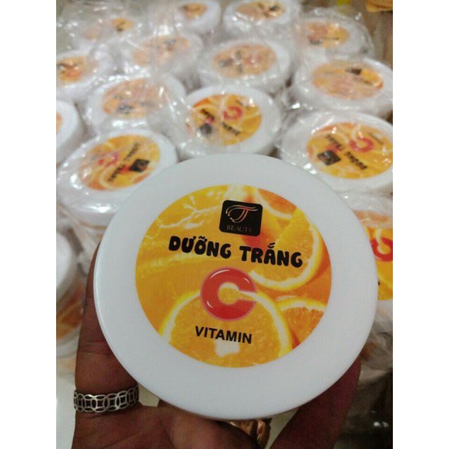 KEM DƯỠNG TRẮNG DA BODY VITAMIN C CAM  CHÍNH HÃNG