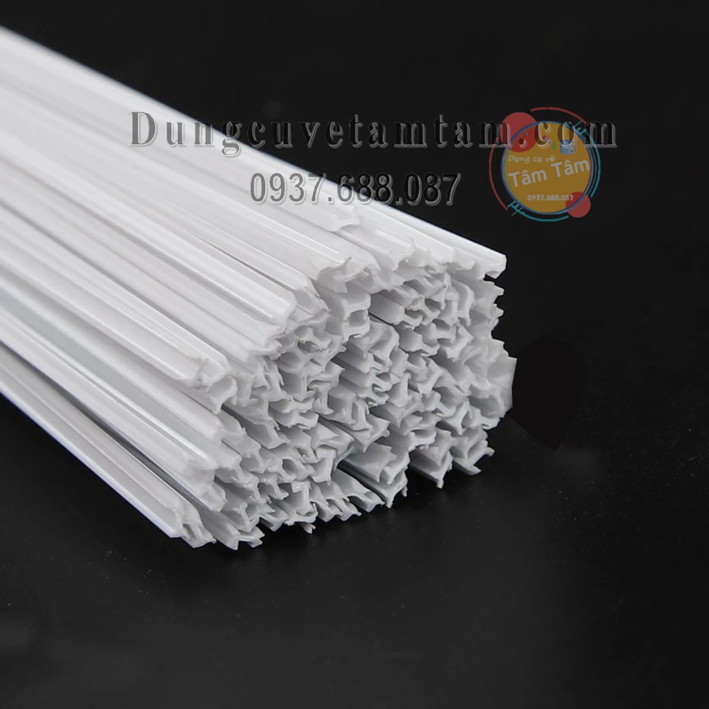 [ TÂM TÂM ]-Cột nhựa làm mô hình,cột chữ I (dài 25cm-50cm/1 cây) -Mô hình