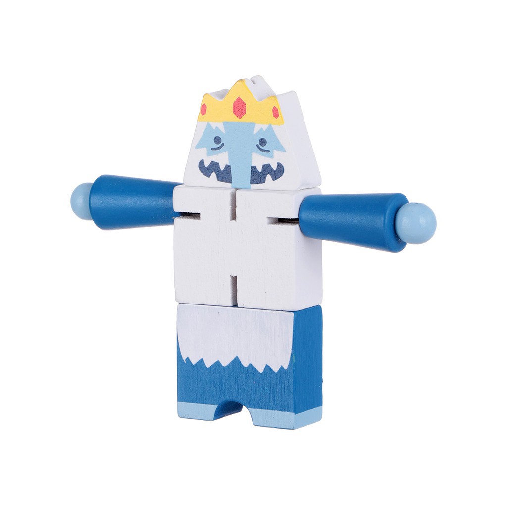 Đồ chơi gỗ xếp hình Miniso Adventure Time - Hàng chính hãng