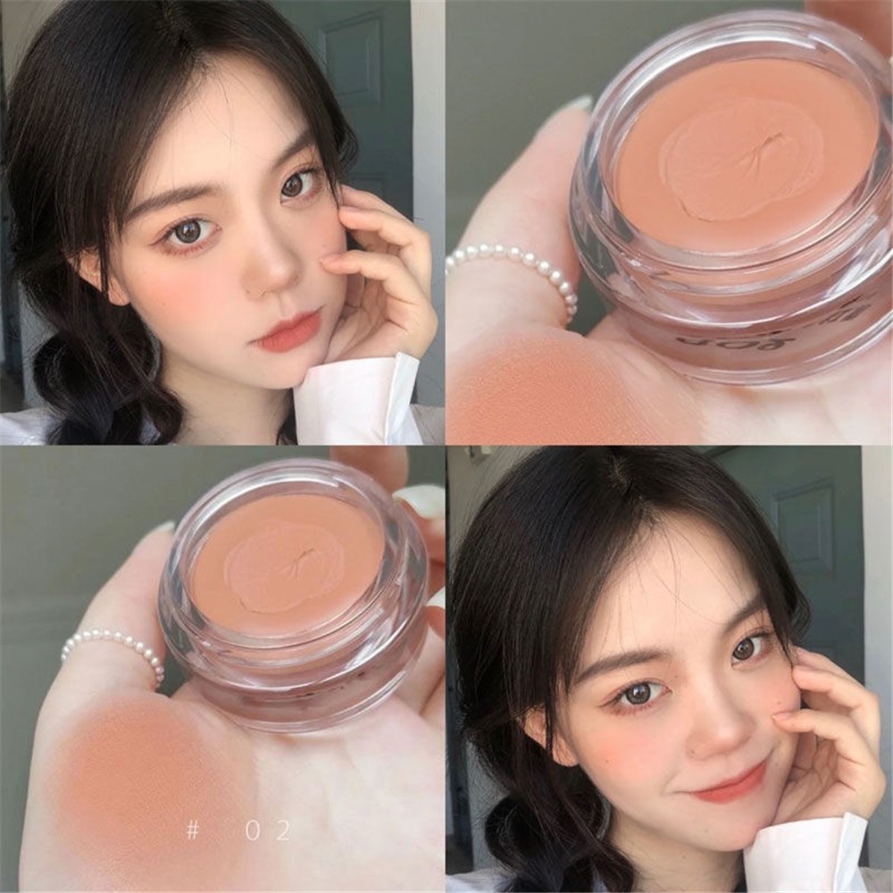 [Hàng mới về] Phấn má hồng đơn sắc tông lì trang điểm tự nhiên cao cấp