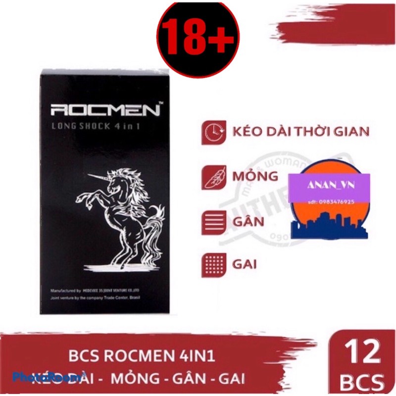 BAO CAO SU ROCMEN ĐEN @freeship@ KÉO DÀI THỜI GIAN QUAN HỆ, CÓ GAI SOẮN ỐC, HƯƠNG THƠM ( che tên khi giao hàng)