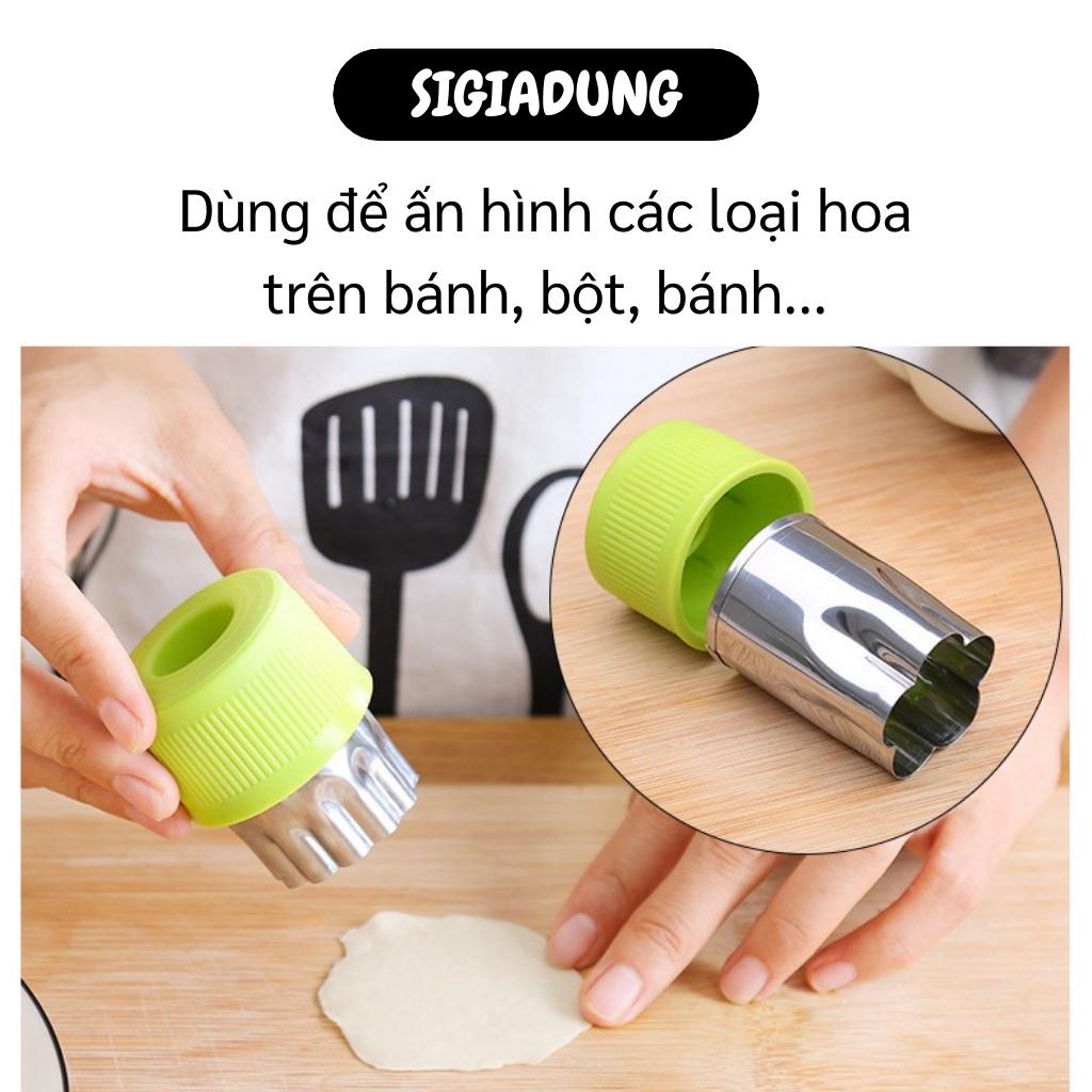 [SGD] Tỉa Rau Củ - Khuôn Tạo Hình Củ Quả, Rau Cầu, Bánh Quy 8 Món Cho Bé Bằng Thép Không Gỉ  4001