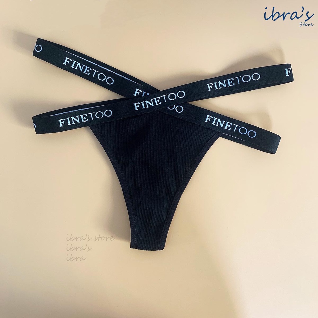 Quần lọt khe nữ sexy iBRA's dây chéo hông vải cotton vải mềm mại đẹp gợi cảm cao cấp siêu hot i51