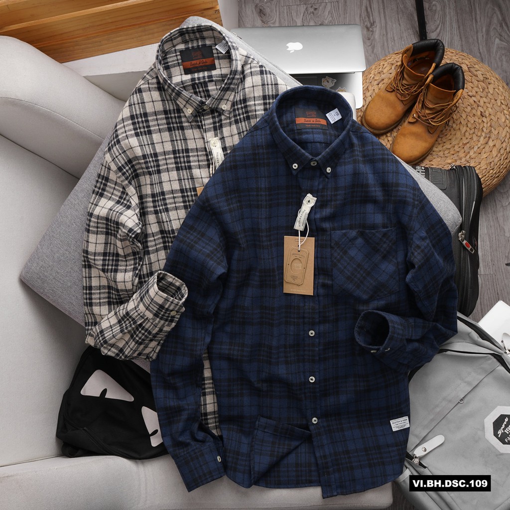 Aó sơ mi Flannel SCOT Vnxk 2212021 | BigBuy360 - bigbuy360.vn