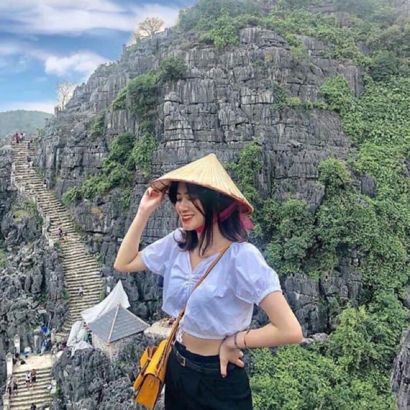 [ SIÊU SALE 42% ] [Rẻ Vô Địch] Áo Croptop Dây Rút Basic(Hàng Có Sẵn, Ảnh Thật) | BigBuy360 - bigbuy360.vn