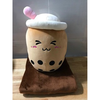 {Ảnh Thật} GỐI MỀN LY TRÀ SỮA CAO CẤP 2in1,CHẤT MINISO MỀM NHŨNG