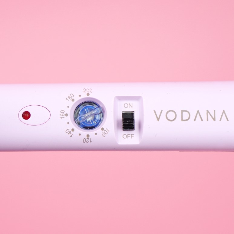 Hàn Quốc VODANA Máy uốn tóc 36mm VIOLET + lược chống rối + túi đựng bảo quản