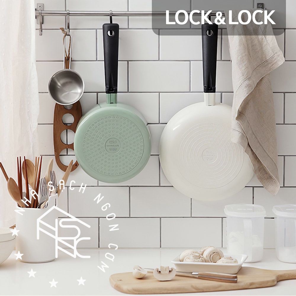 Bộ nồi chảo quánh Lock&amp;Lock Decore