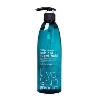 HAIR GEL CỨNG TẠO NẾP TÓC LIVEGAIN CHO NAM NỮ 450ML
