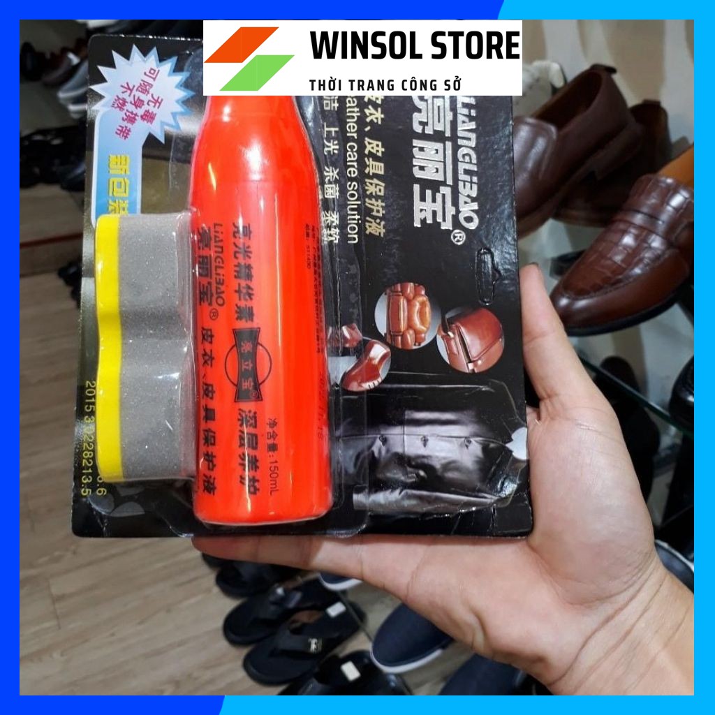 Lọ Xi Làm Sạch Đồ Da Làm Sạch Giày Dép, Làm sạch Da, Vệ Sinh Oto, Làm Sạch Dễ Dàng, Bóng Mới Tiện Dụng