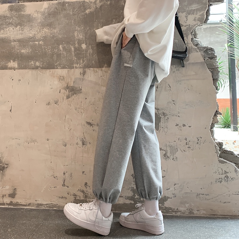 NRVP Quần Thể Thao Ống Rộng Phong Cách Thời Trang Hàn Quốc Dành Cho Nam Và Nữ