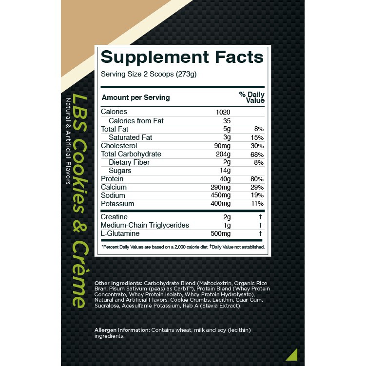 Sữa Tăng cân Nhanh Rule1 Mass Rule1 12 Lbs ( 5.4 kg)
