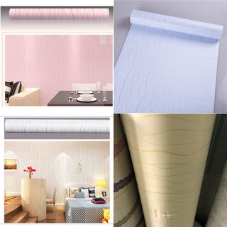 Decal 1m pvc giấy dán tường khổ 45cm xoắn sợi