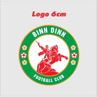 Logo in ủi áo Bóng đá Mẫu BINH DINH FOODBALL CLUB