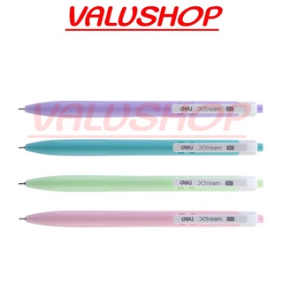 Bút bi bấm 0.7mm XTREAM ARROW DELI - Vỏ Nhiều Màu
