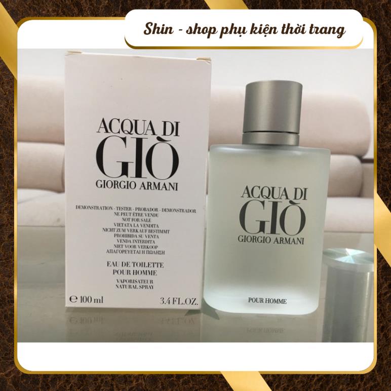 Nước Hoa Nam (Dầu thơm) AQua Di Gio Trắng EDP 100ml hương thơm nam tính lưu hương lâu - Shin shop | WebRaoVat - webraovat.net.vn