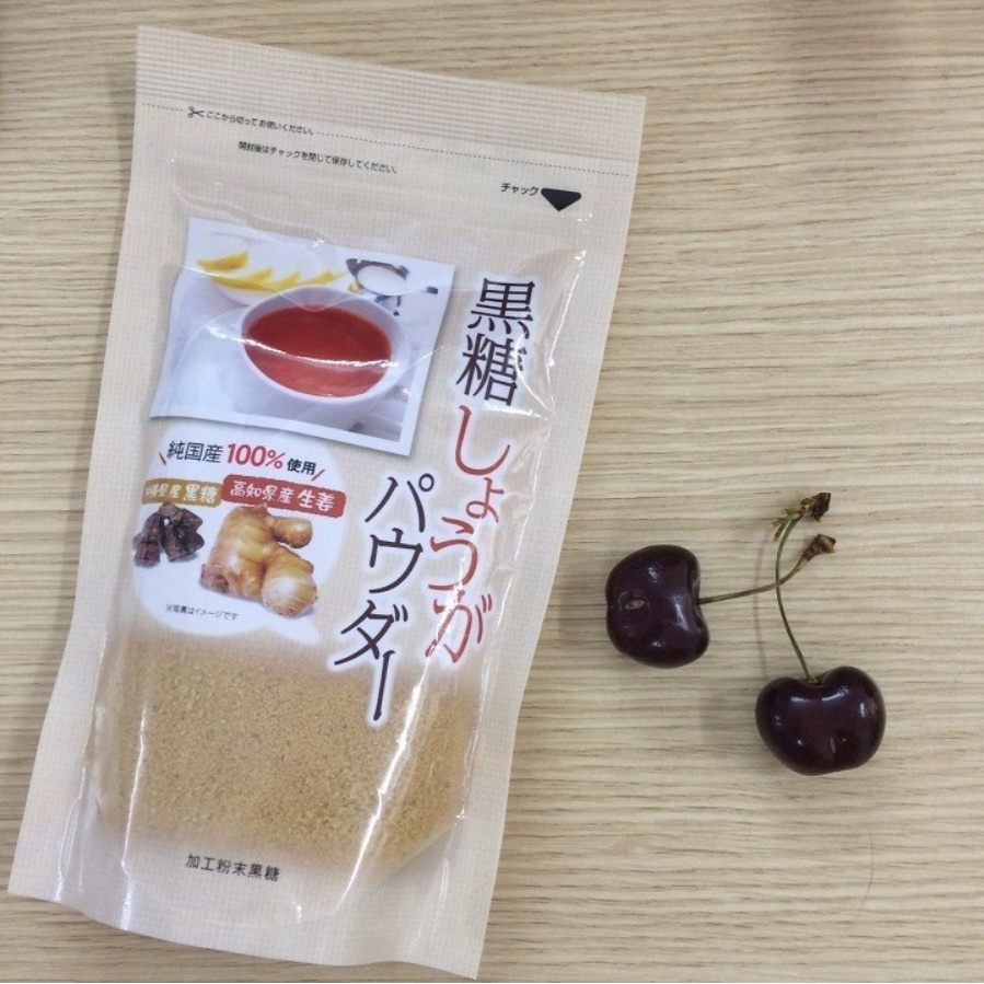 Trà Gừng Đường Đỏ Ginger Tea - Nhật Bản