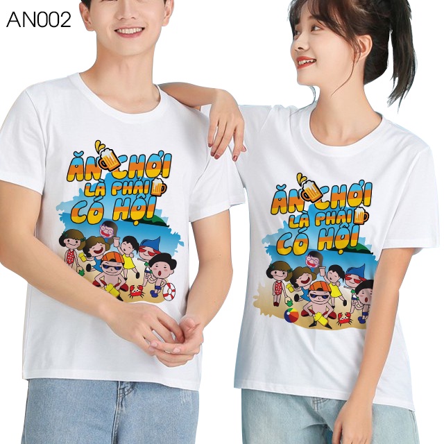 Áo Thun Cặp Nhóm Andromeda Cho Team Building Du Lịch ATN002 Cho Cả Nam Và Nữ Có Size Trẻ Em