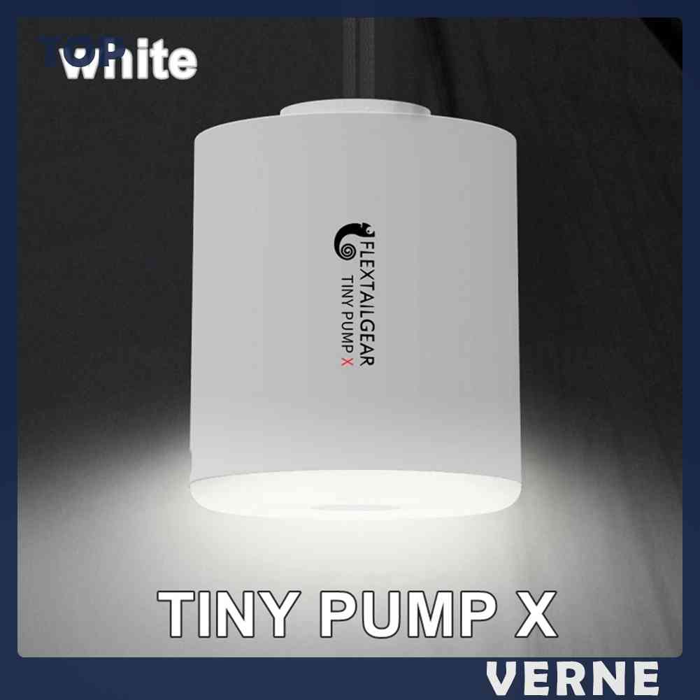 Bơm Hơi Mini VERNE Siêu Nhẹ Sạc USB Tiện Dụng Khi Đi Cắm Trại