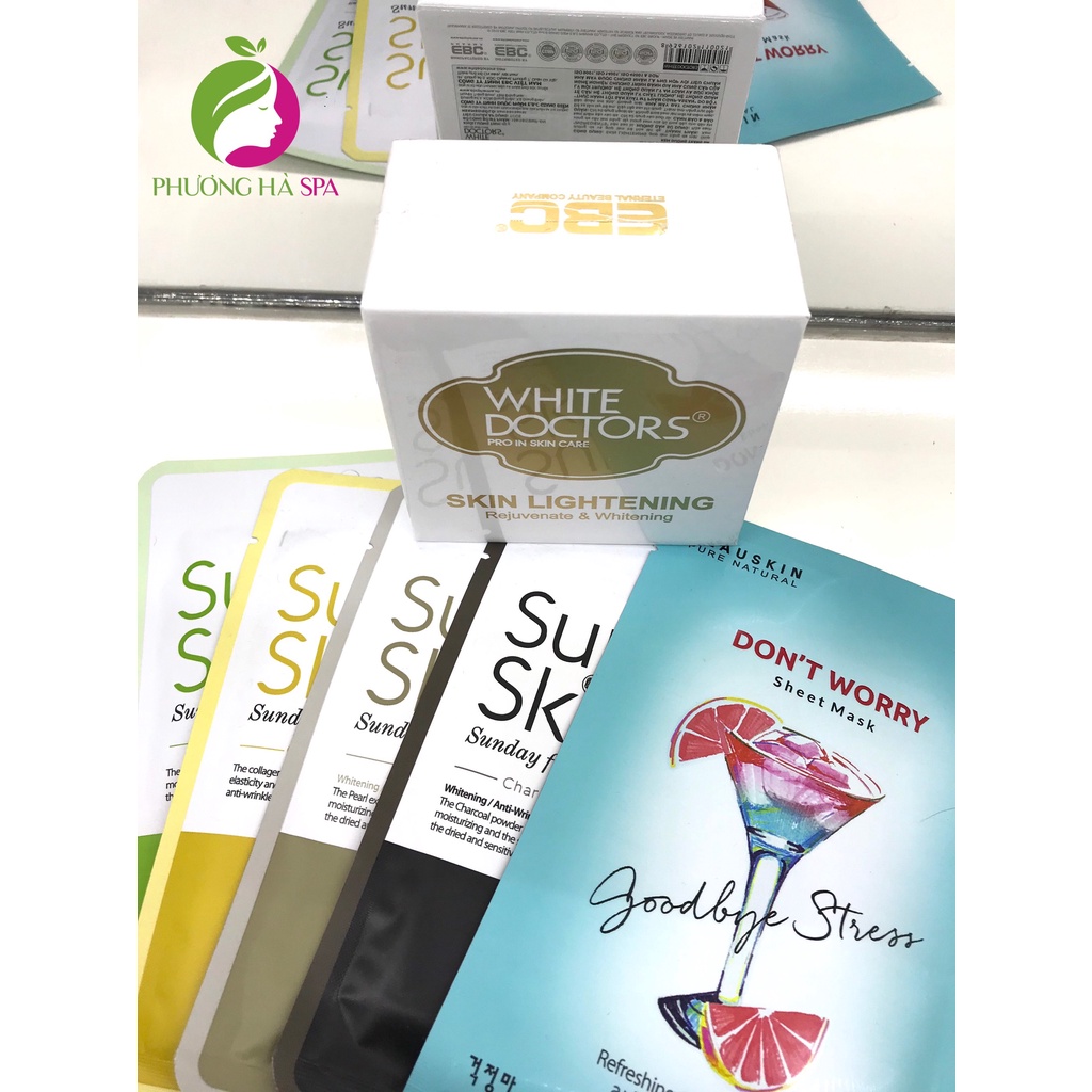 Kem siêu trắng da mặt chống lão hóa White Doctors Skin lightening