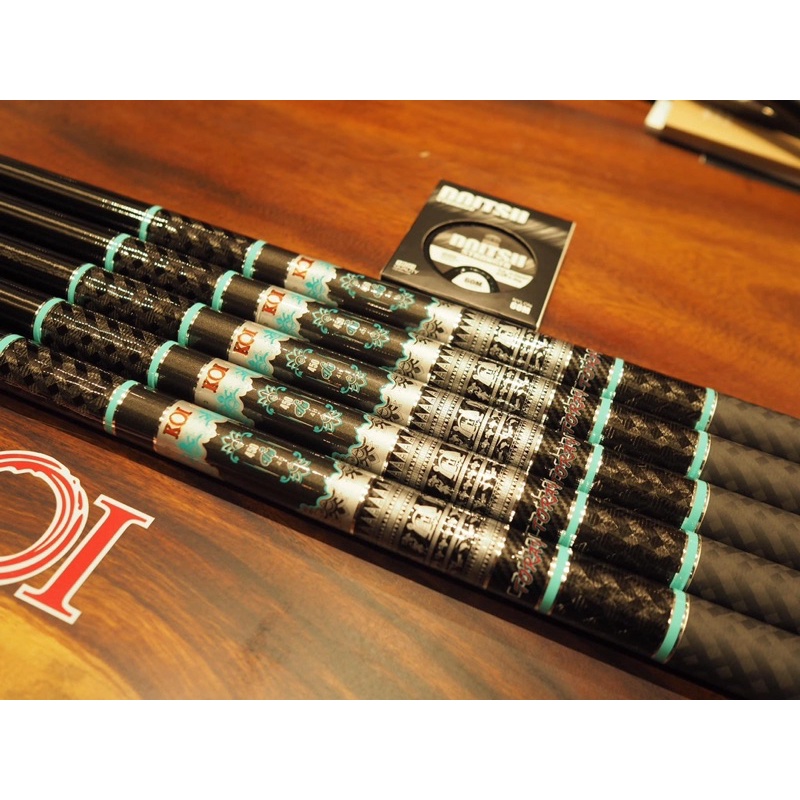 Cần câu KOI Rồng Việt Blue và Yellow phiên bản limited chỉ có 100 cây thôi