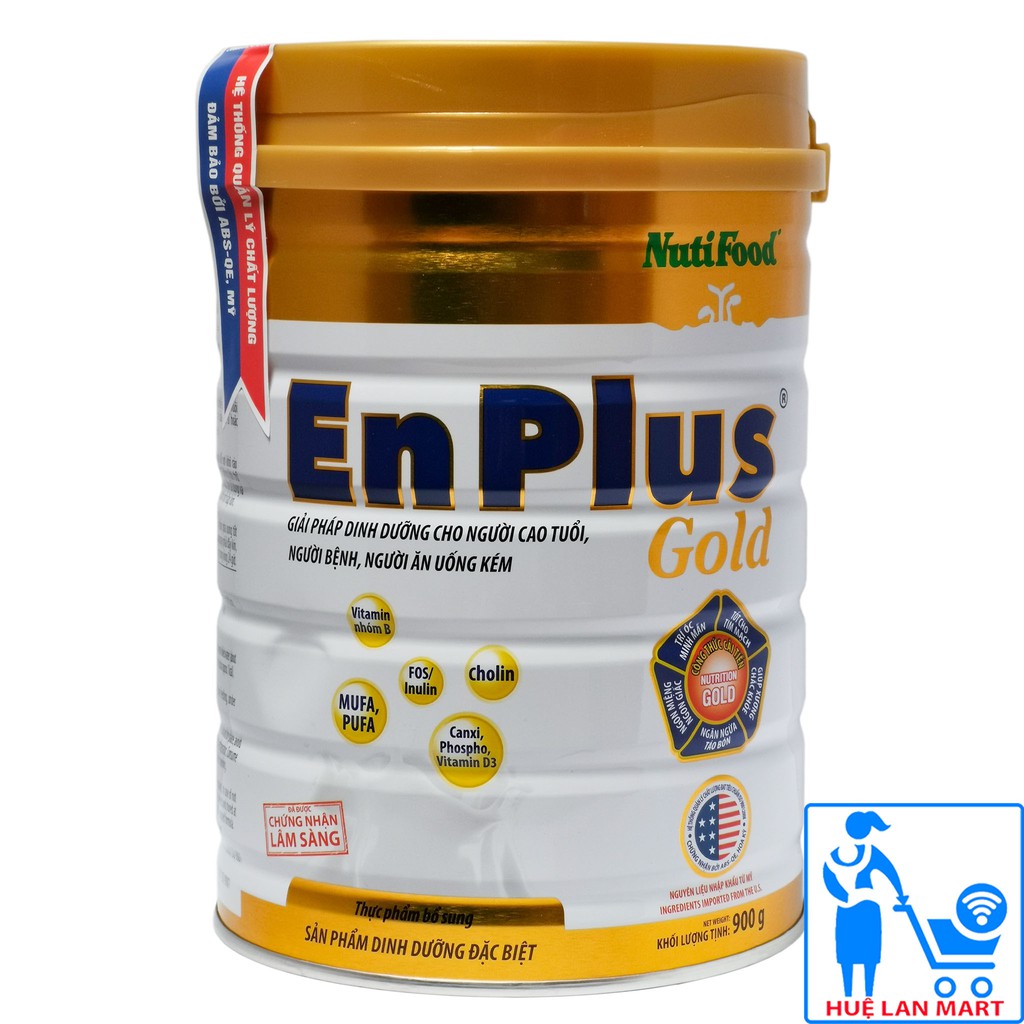 [CHÍNH HÃNG] Sữa Bột Nutifood Enplus Gold Hộp 900g