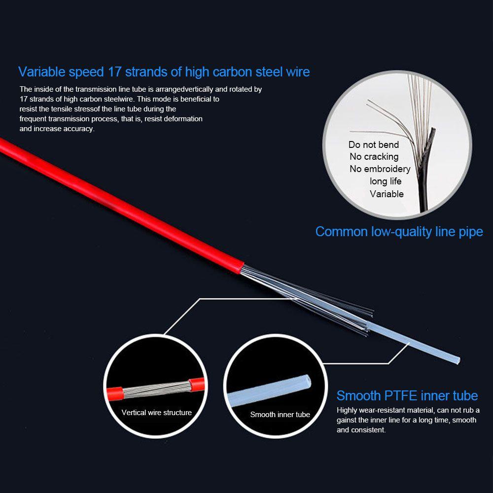 Bộ Dây Cáp Phanh VANES1 Thông Dụng Cho Xe Đạp