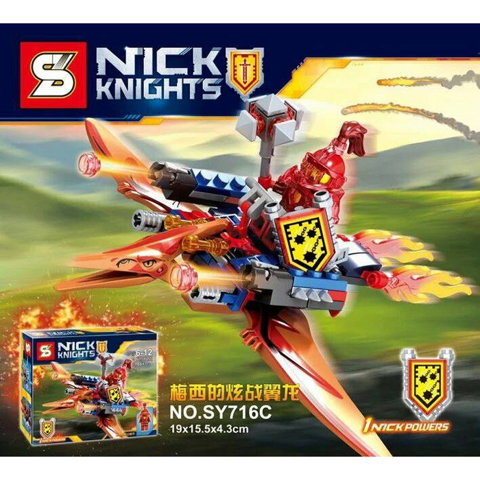 Mô Hình Đồ Chơi Lego Nexo Knight Toys - Sy716c-
