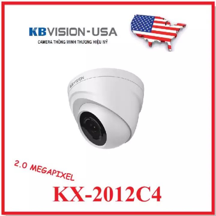 Camera KBVISION KX-2012C4 2.0 MP hồng ngoại 20m