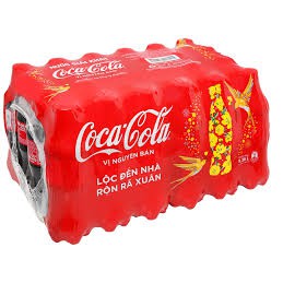 Thùng 24 chai nước ngọt Coca Cola 390ml