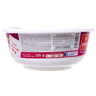 Thùng 12 tô phở thịt bò Vifon 120g ( có gói thịt thật)