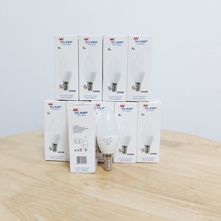 Combo 10 bóng đèn led Búp C37 6W E14